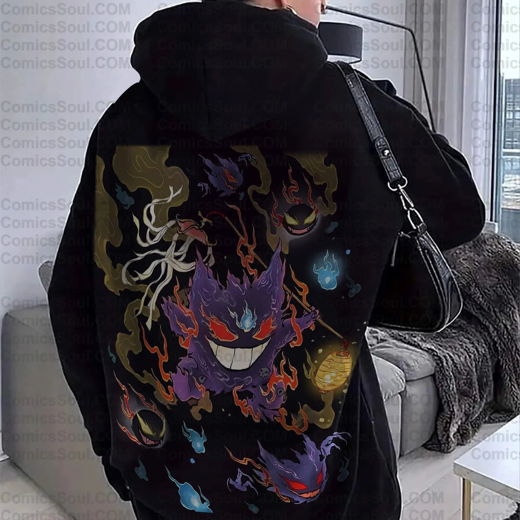 PKM-Anime Inspired Vintage Hoodie