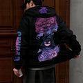 PKM-Unisex Graphic Streetwear Vintage Zipper Cardigan Plush Hoodie