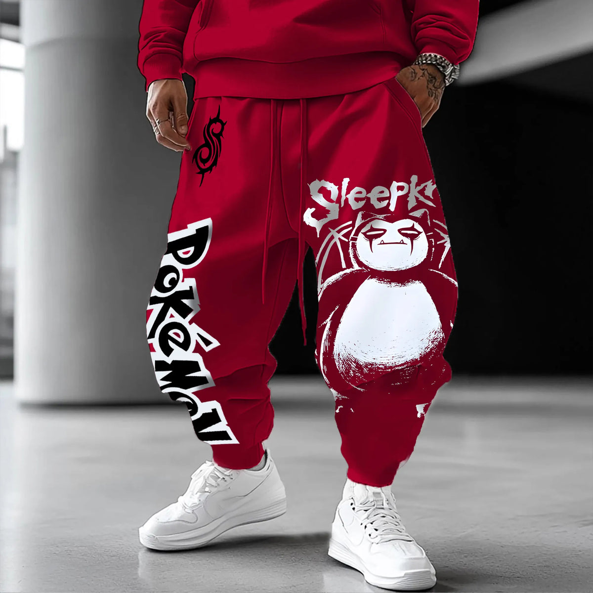 PKM-Unisex Casual Anime Streetwear Pants