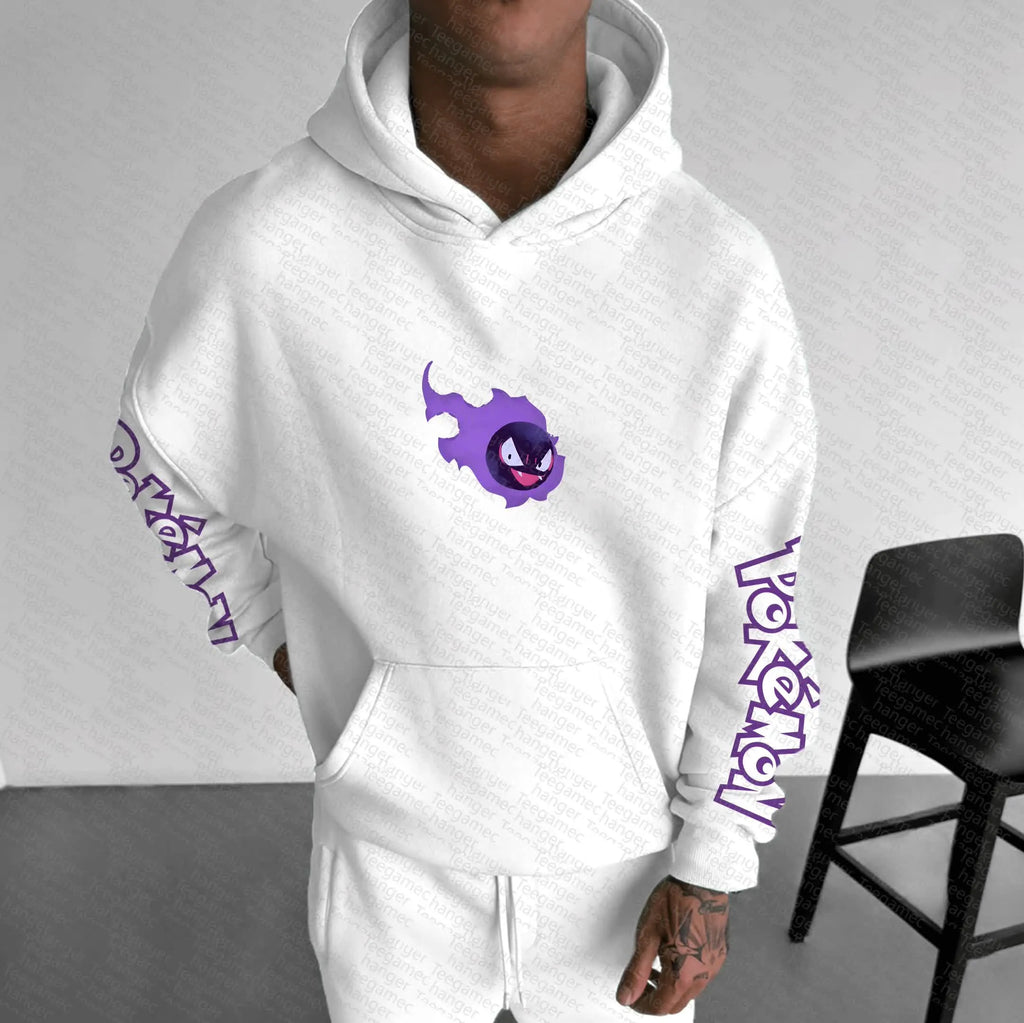 PKM-Unisex Anime Graphic Streetwear Vintage Hoodie