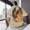 PKM-Unisex Anime Inspired Vintage T-Shirt
