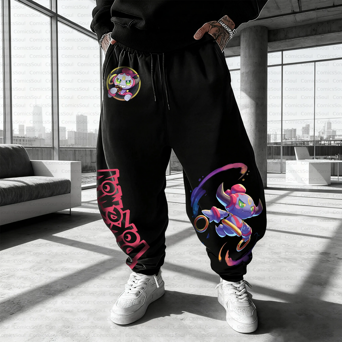 PKM-Unisex Casual Anime Streetwear Pant