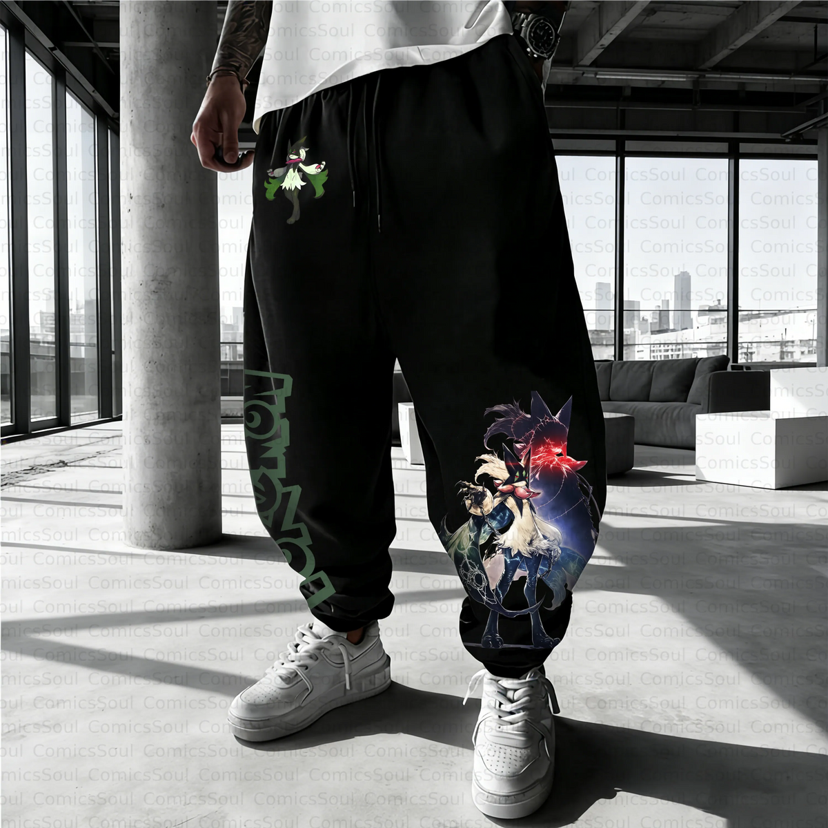 PKM-Unisex Casual Anime Streetwear Pant