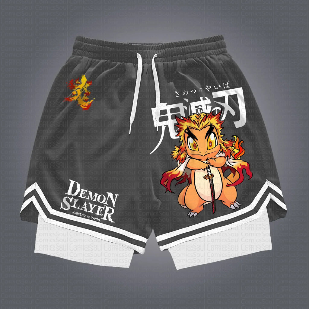 PKM-Unisex Casual Anime Streetwear Shorts