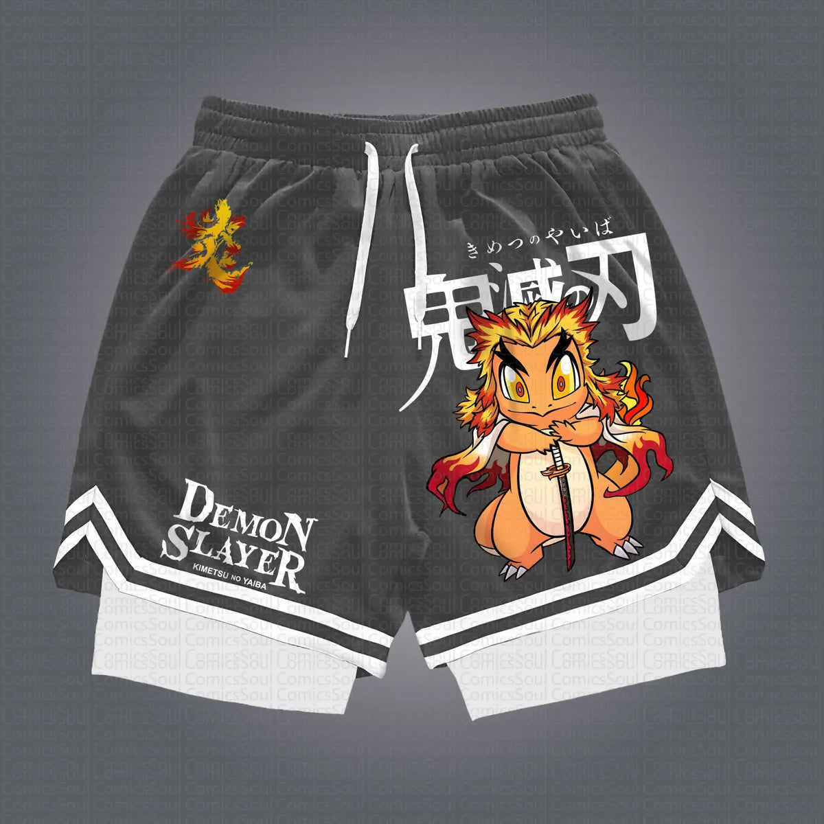 PKM-Unisex Casual Anime Streetwear Shorts