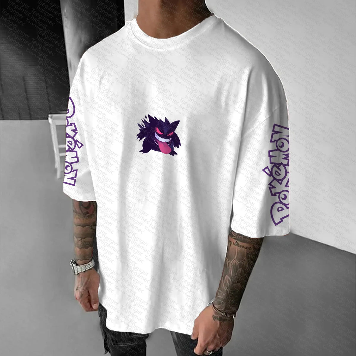 PKM-Unisex  Anime Inspired Vintage T-Shirt