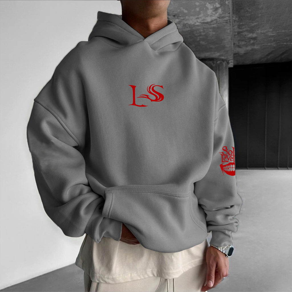 SL-Unisex Anime Graphic Streetwear Vintage Hoodie
