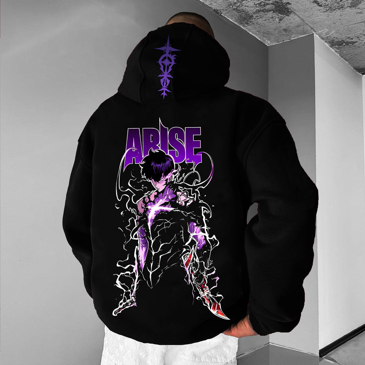 SL-Unisex Anime Graphic Streetwear Vintage Hoodie