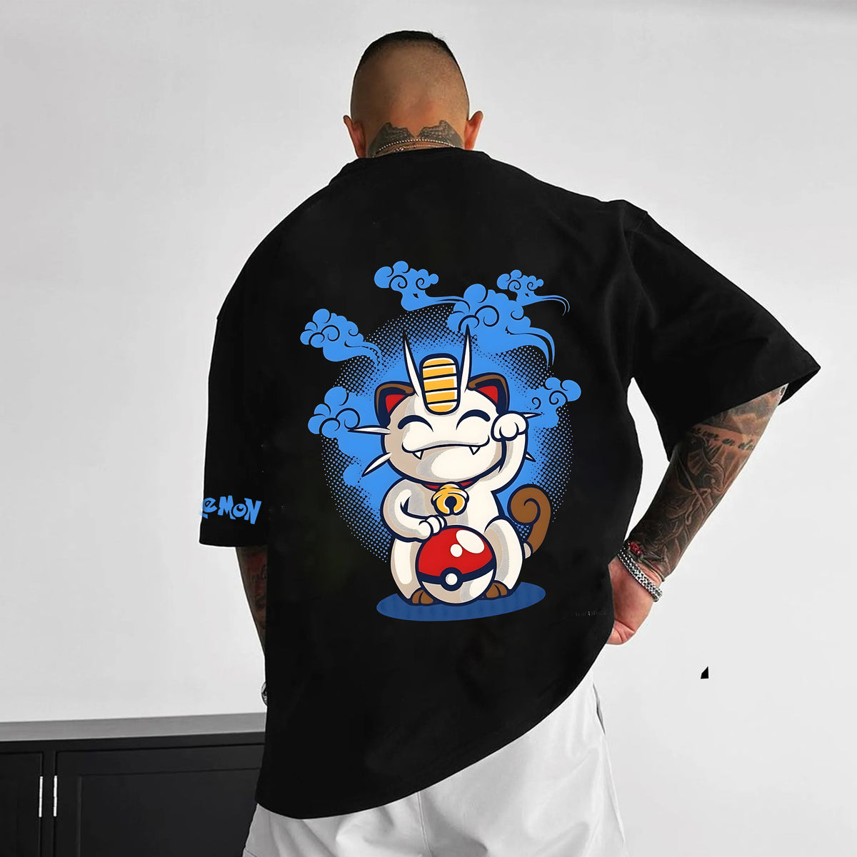 PKM-Unisex Anime Inspired Vintage T-Shirt