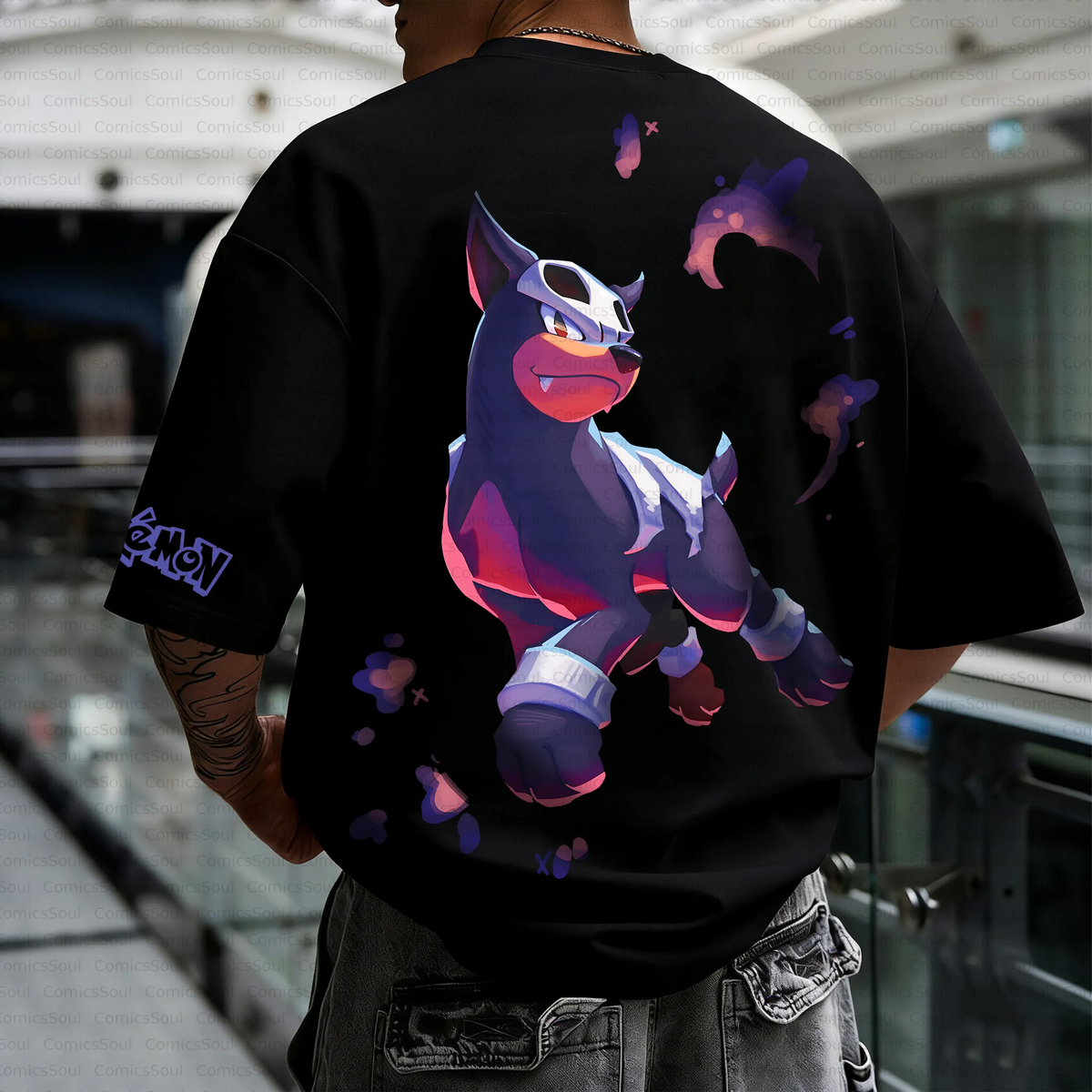 PKM-Unisex Anime Inspired Vintage T-Shirt