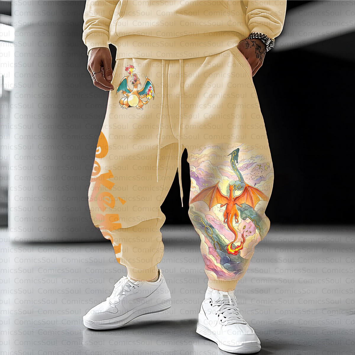 PKM-Unisex Casual Anime Streetwear Pant