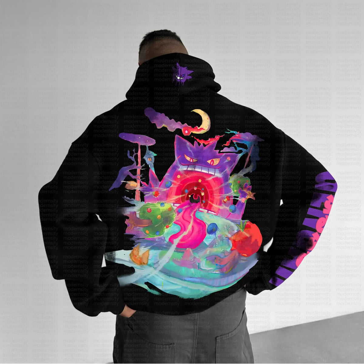 PKM-Unisex Anime Graphic Streetwear Vintage Hoodie