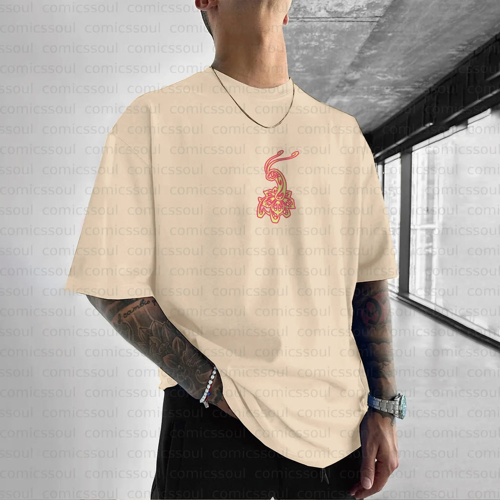 PKM-Unisex Anime Inspired Vintage T-Shirt