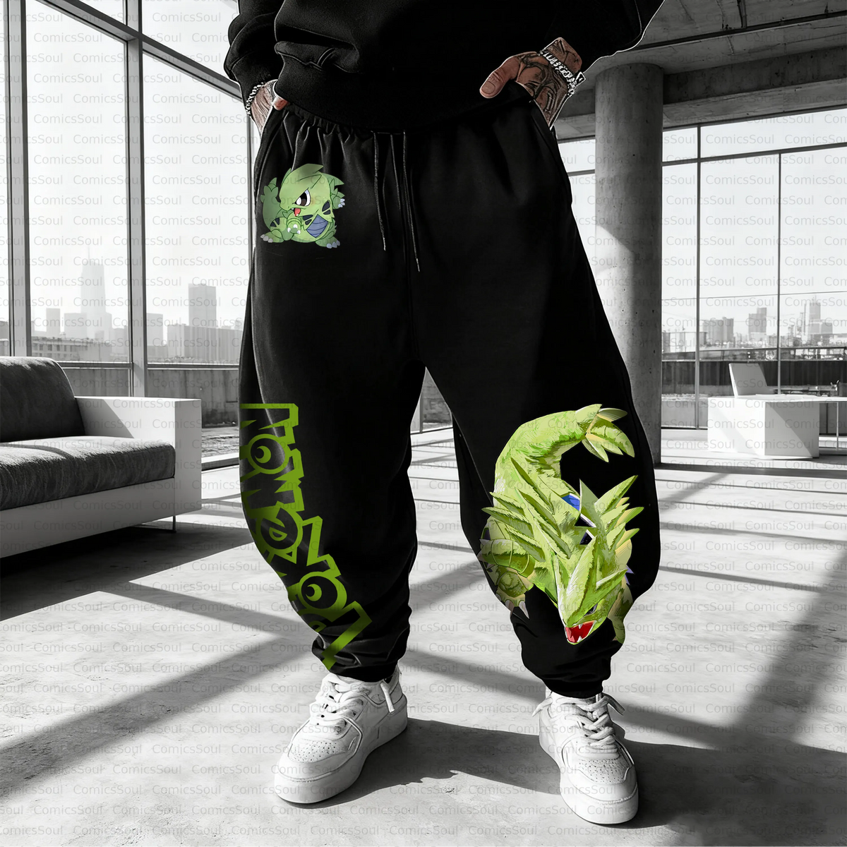 PKM-Unisex Casual Anime Streetwear Pant
