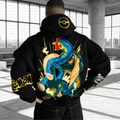 PKM-Unisex Anime Inspired Vintage Plush Hoodie
