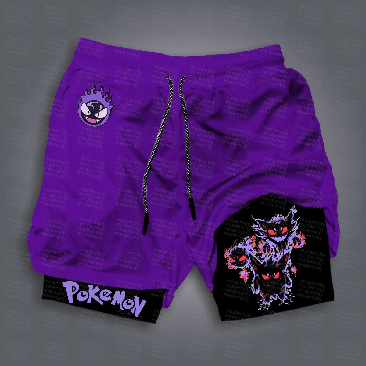 PKM-Unisex Casual Anime Streetwear Shorts