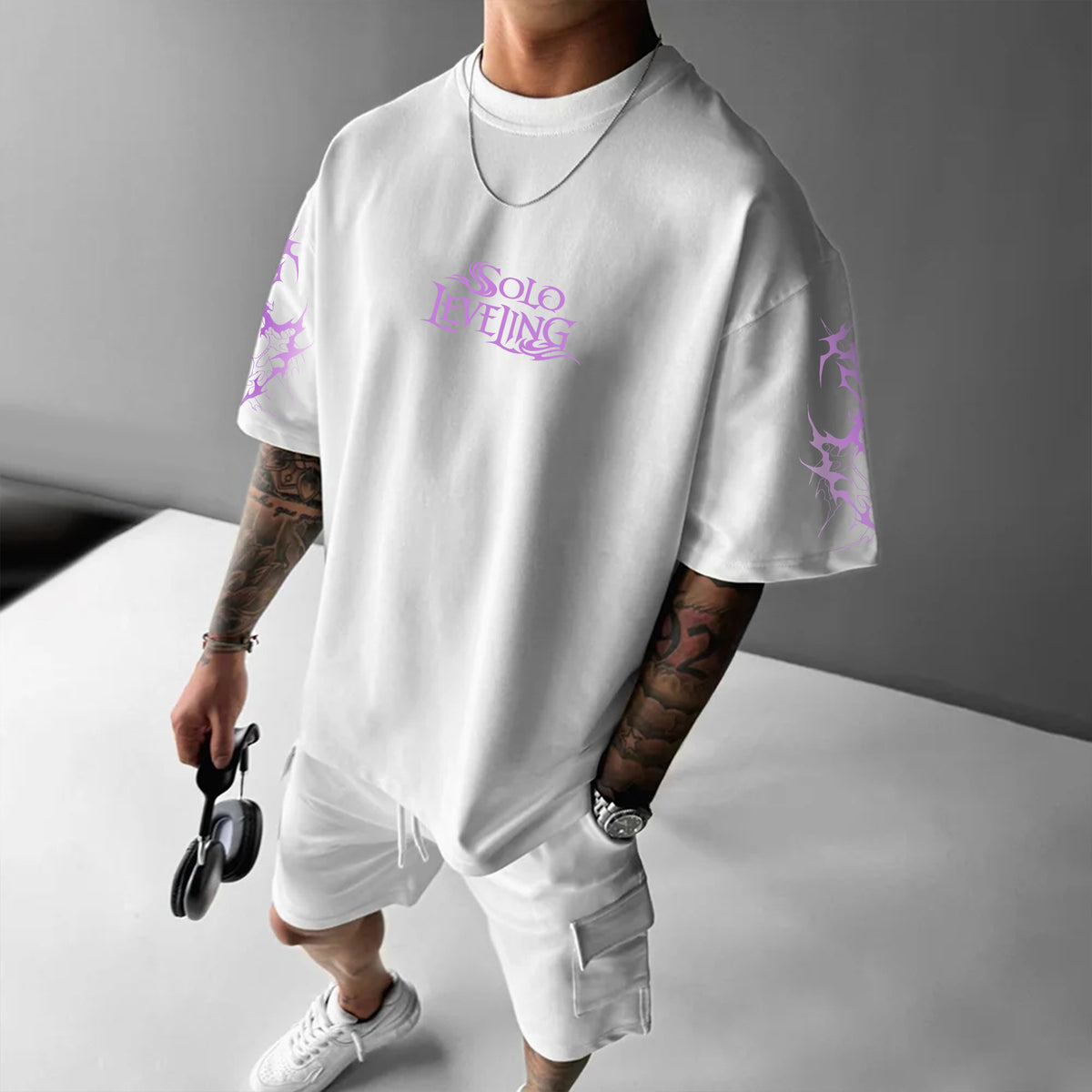 SL-Unisex Anime Inspired Vintage T-Shirt