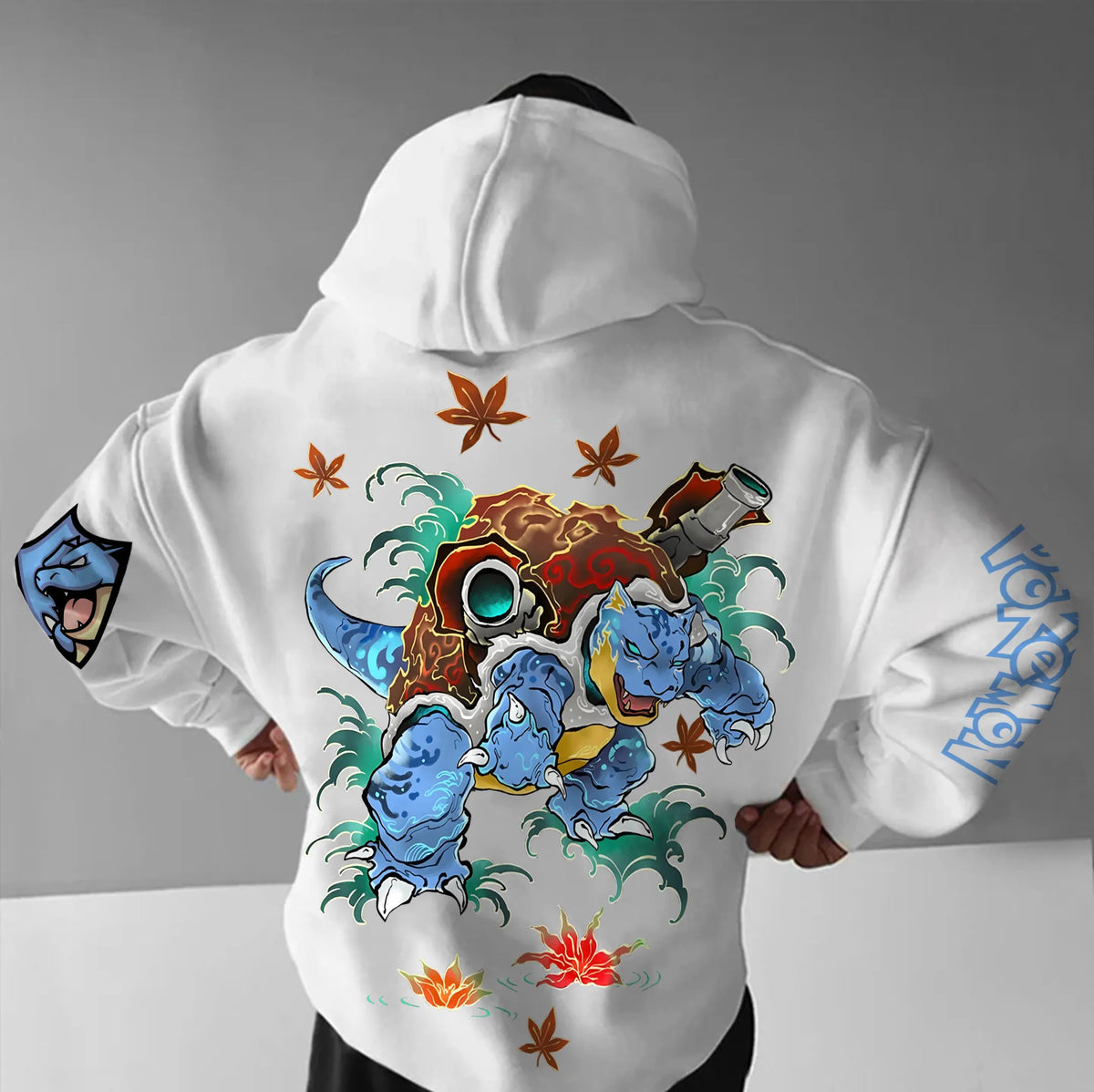 PKM-Unisex Anime Graphic Streetwear Vintage Hoodie