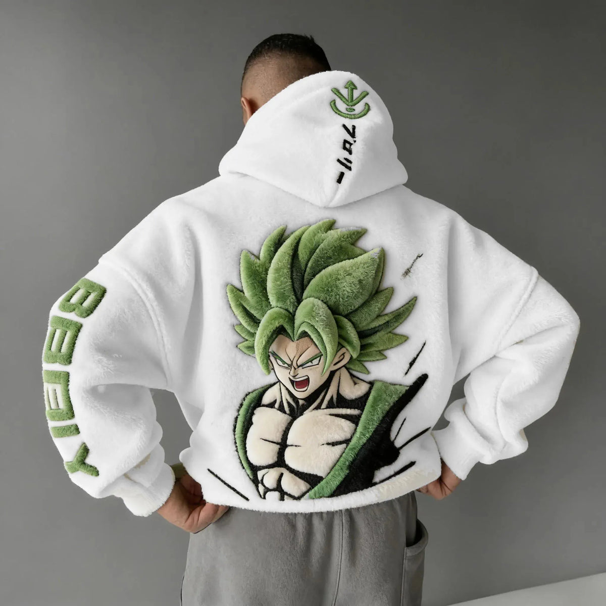 Dragon Ball Color Blocked Plush Hoodie