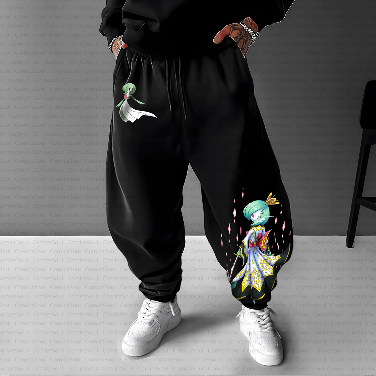 PKM-Unisex Casual Anime Streetwear Pant