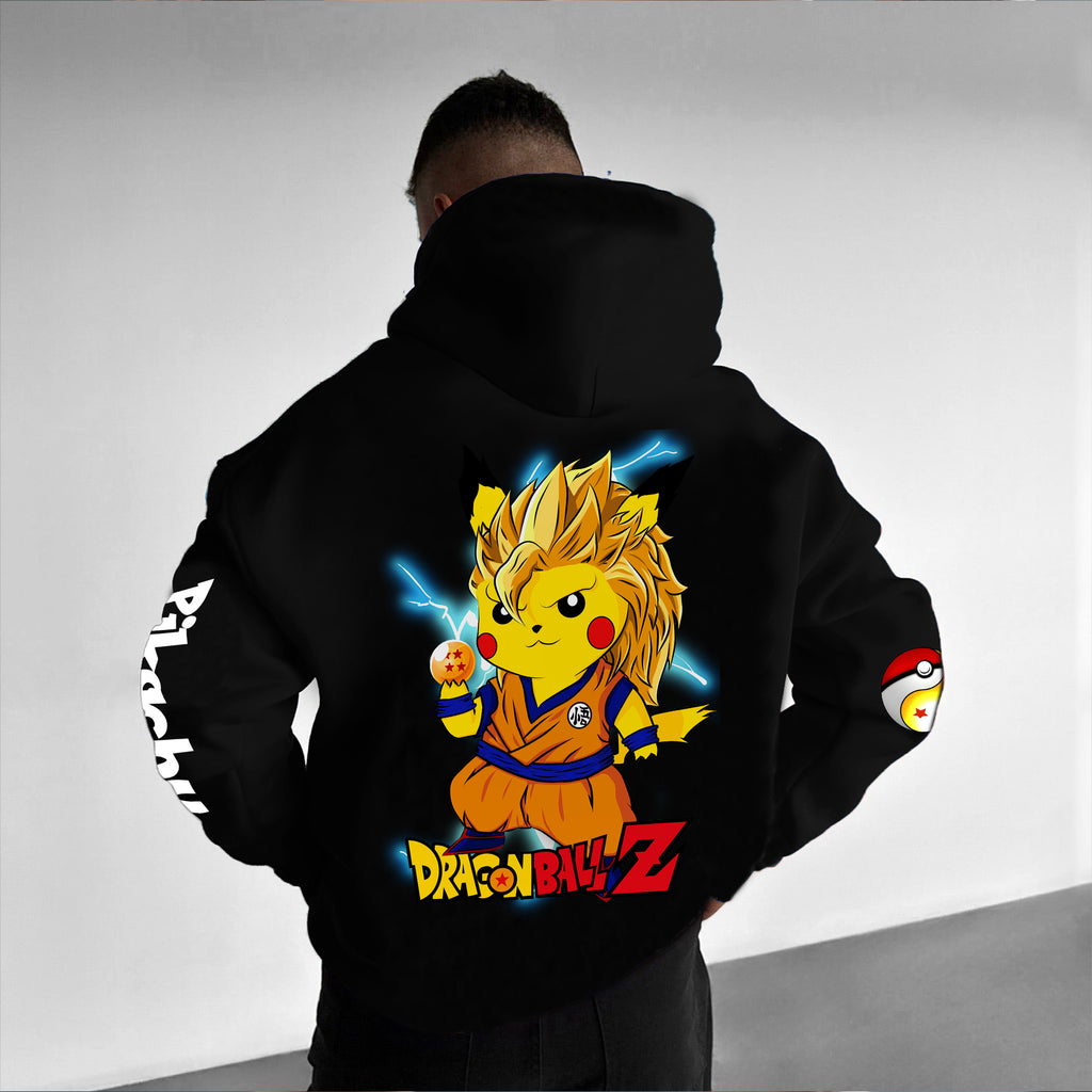 PKM-Unisex Vintage Hoodie丨Pikachu