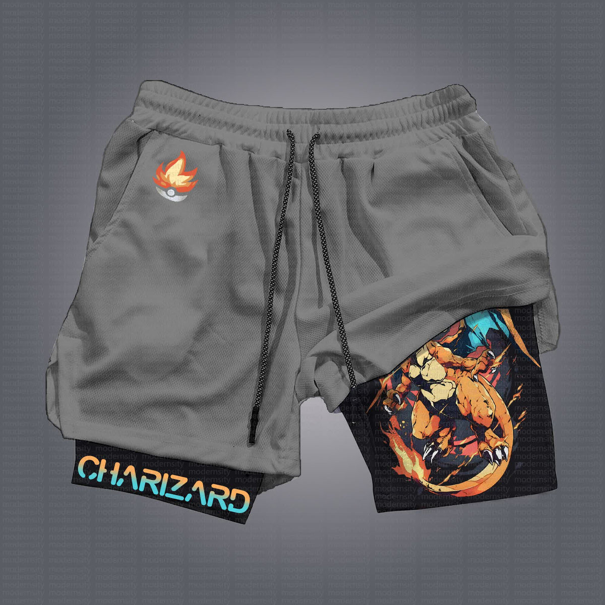 PKM-Unisex Casual Anime Streetwear Shorts