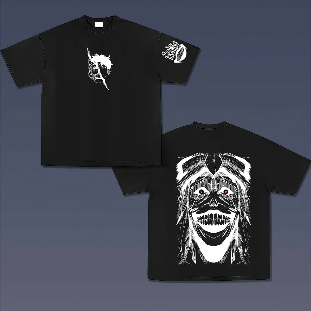 SL-Unisex Anime Inspired Vintage T-Shirt