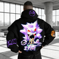 PKM-Unisex Anime Inspired Vintage Plush Hoodie
