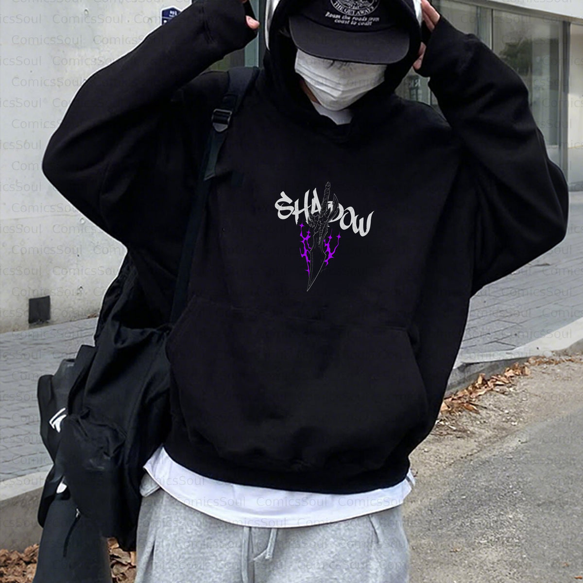 SL-Unisex Anime Inspired Vintage Plush Hoodie