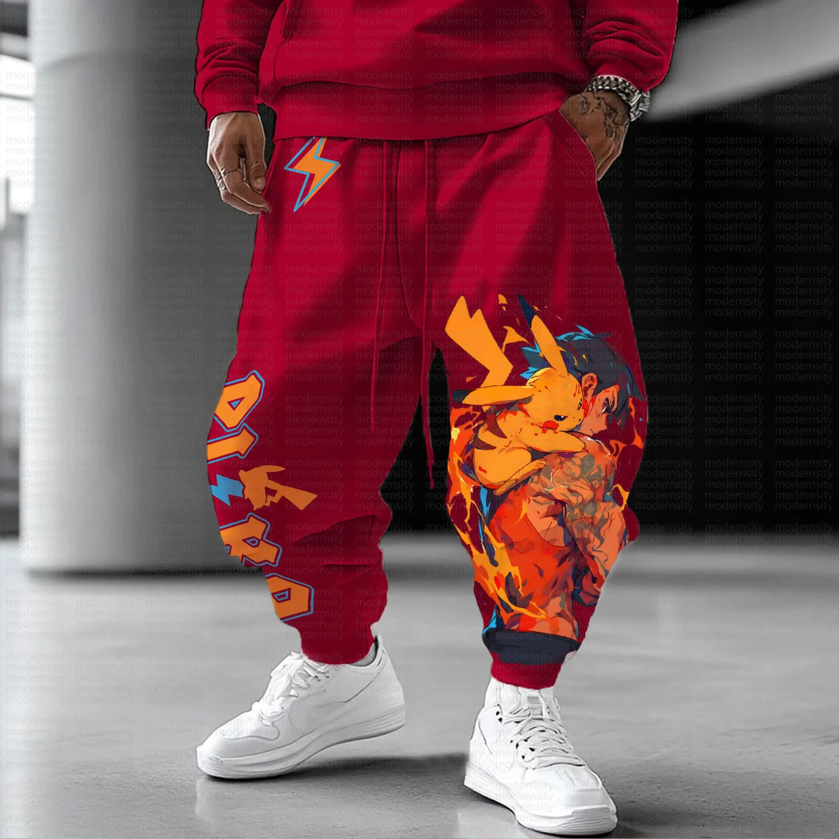 PKM-Unisex Casual Anime Streetwear Pants