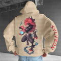 PKM-Unisex Anime Graphic Streetwear Vintage Hoodie