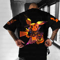 PKM-Unisex Anime Halloween Inspired Vintage T-Shirt