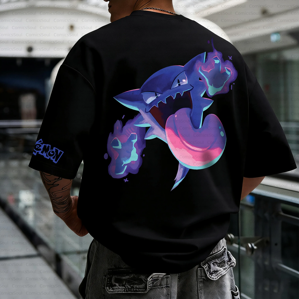 PKM-Unisex Anime Inspired Vintage T-Shirt