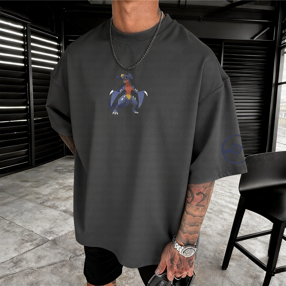 PKM-Unisex Anime Inspired Vintage T-Shirt