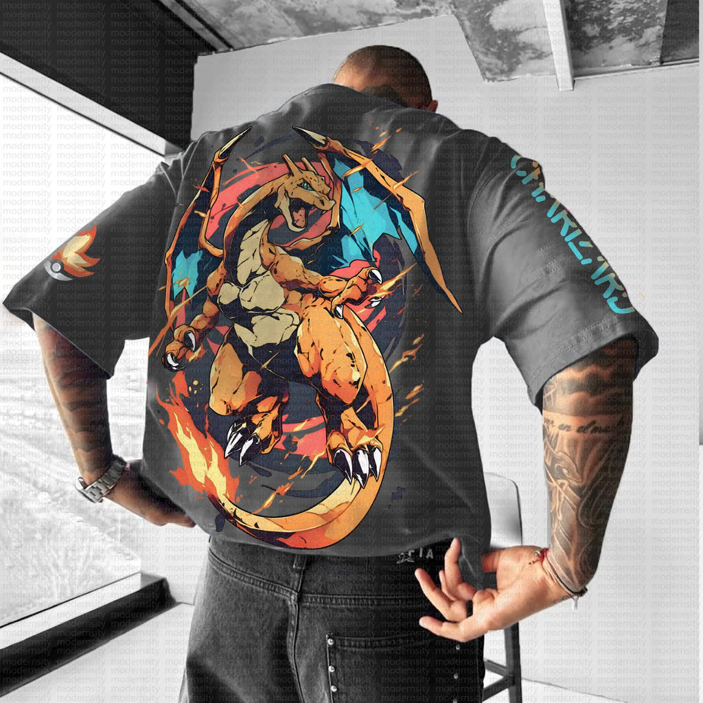 PKM-Unisex  Anime Inspired Vintage T-Shirt