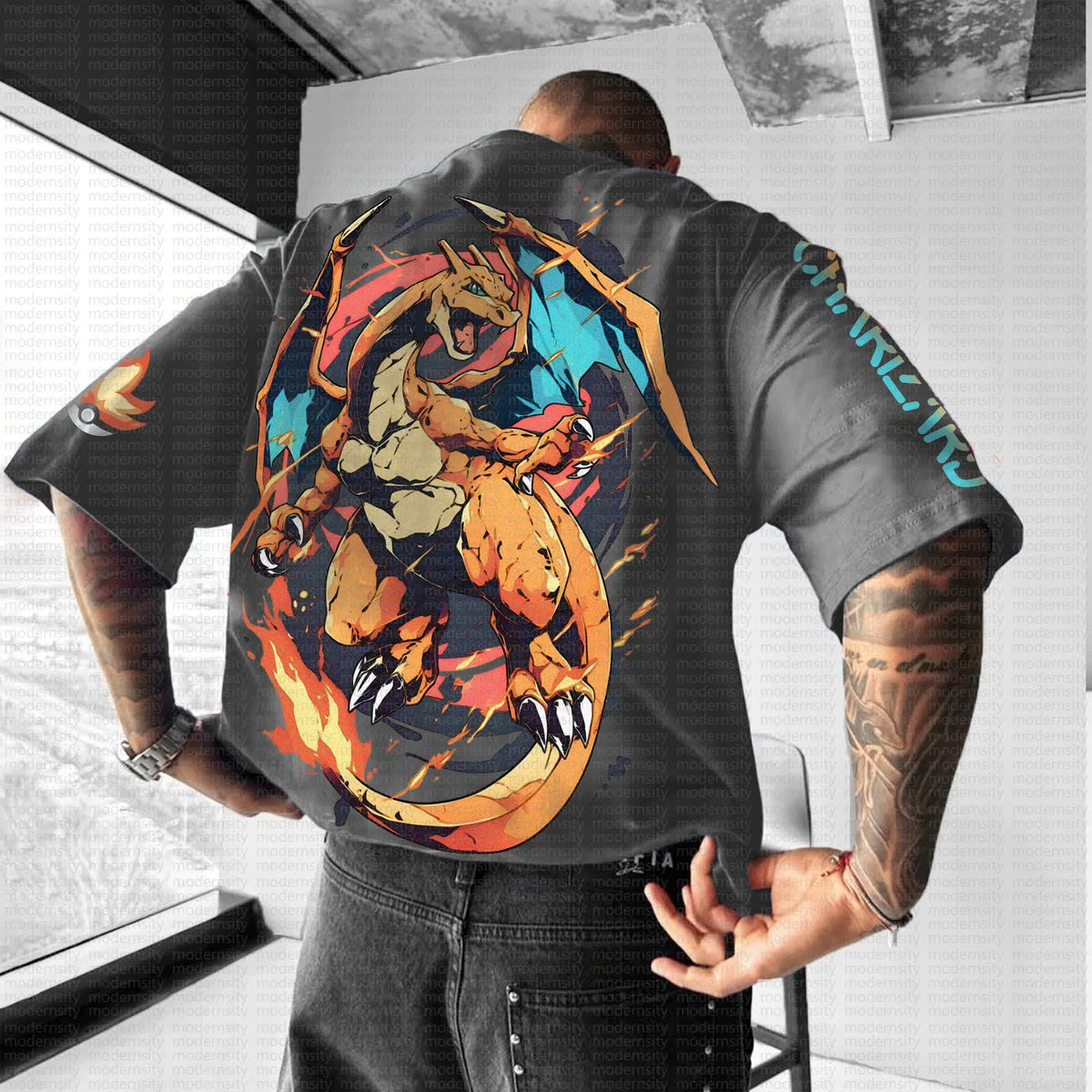 PKM-Unisex  Anime Inspired Vintage T-Shirt
