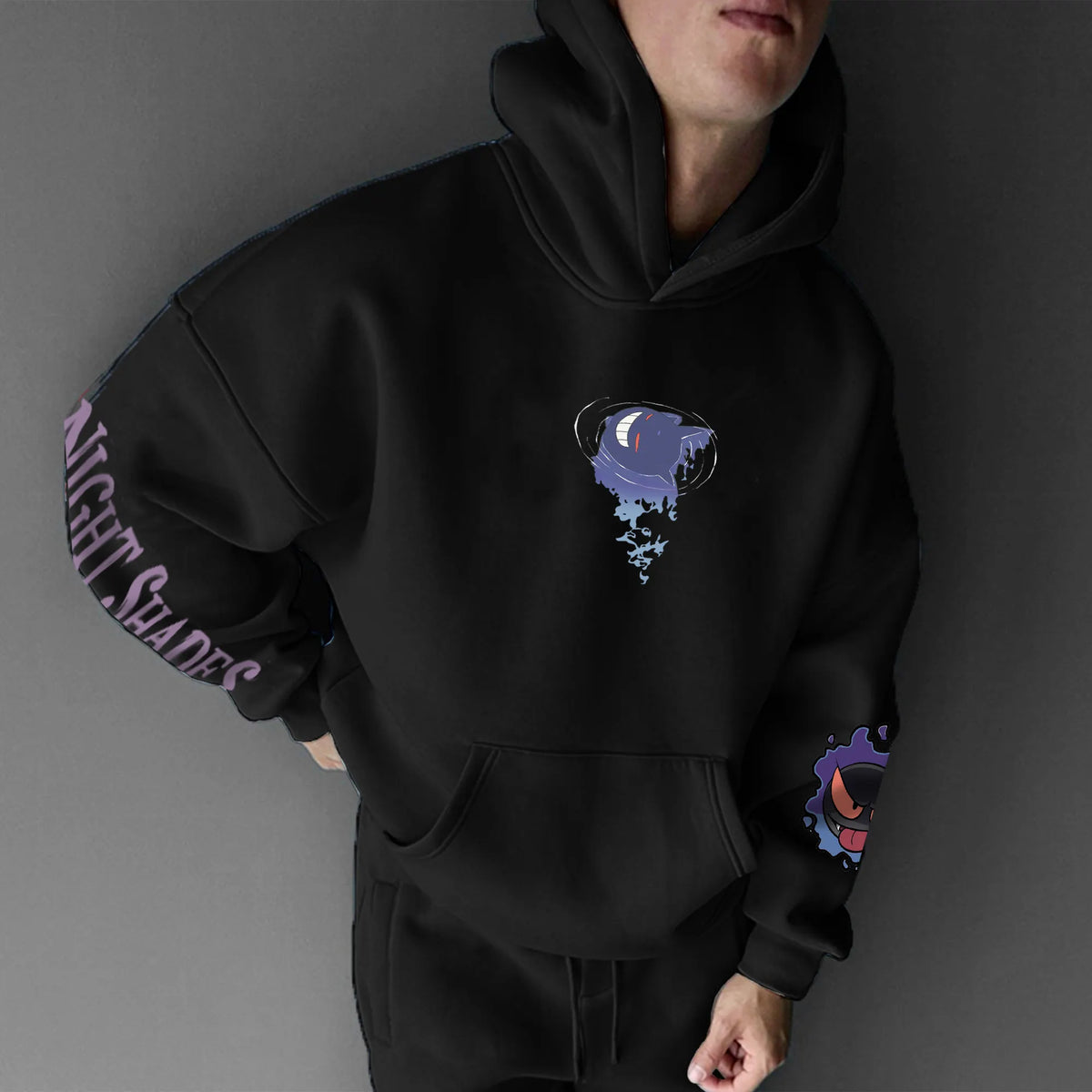 PKM-Unisex Anime Graphic Streetwear Vintage Hoodie