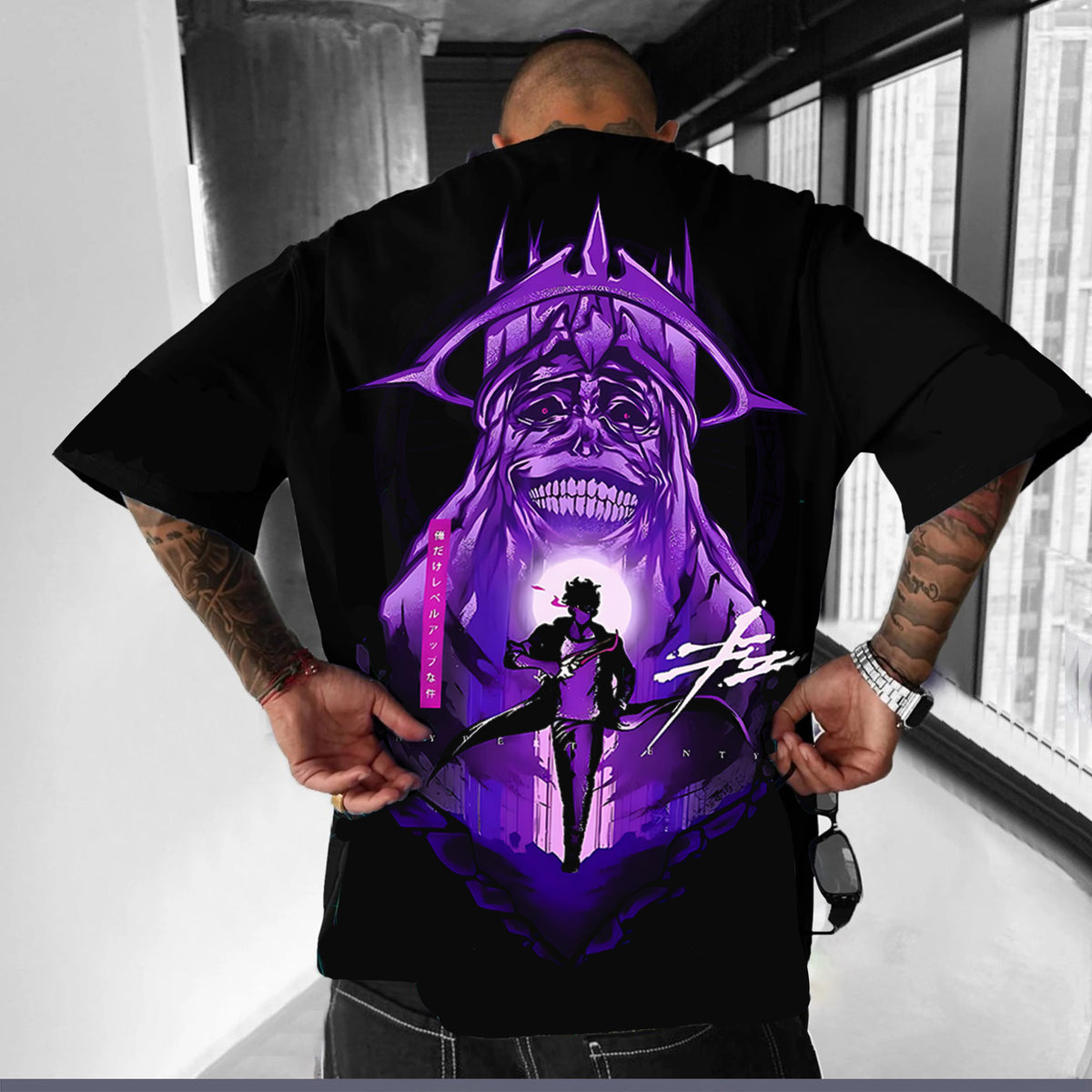SL-Unisex Anime Inspired Vintage T-Shirt
