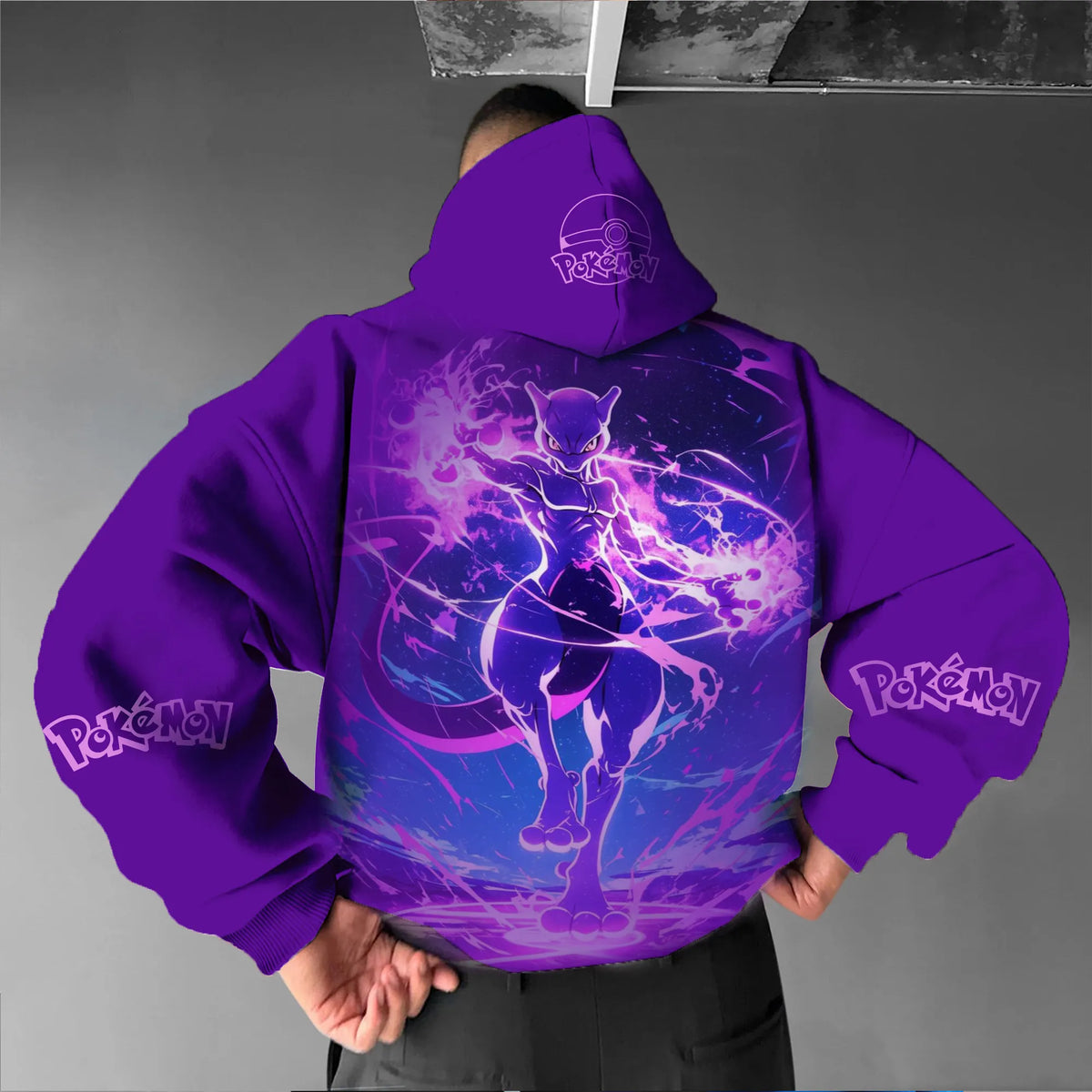 PKM-Unisex Anime Graphic Streetwear Vintage Hoodie