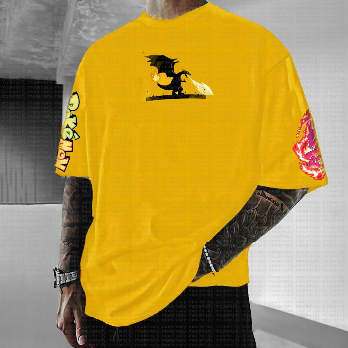 PKM-Unisex  Anime Inspired Vintage T-Shirt