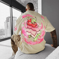 PKM-Unisex Anime Inspired Vintage T-Shirt