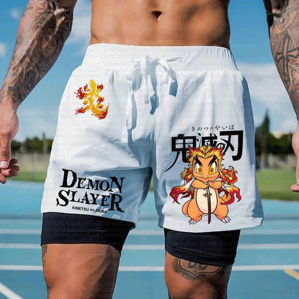PKM-Unisex Casual Anime Streetwear Shorts