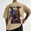 MK-Unisex Anime Inspired Vintage Washed T-Shirt