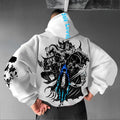 SL-Unisex Anime Graphic Streetwear Vintage Hoodie