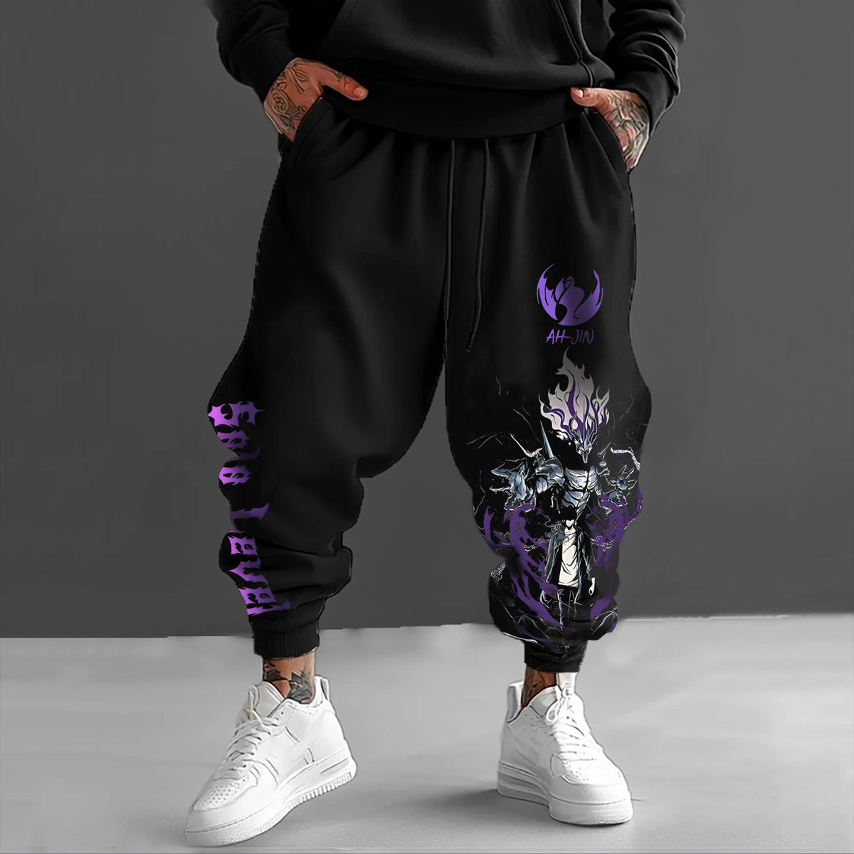 SL-Unisex Casual Anime Streetwear Pants
