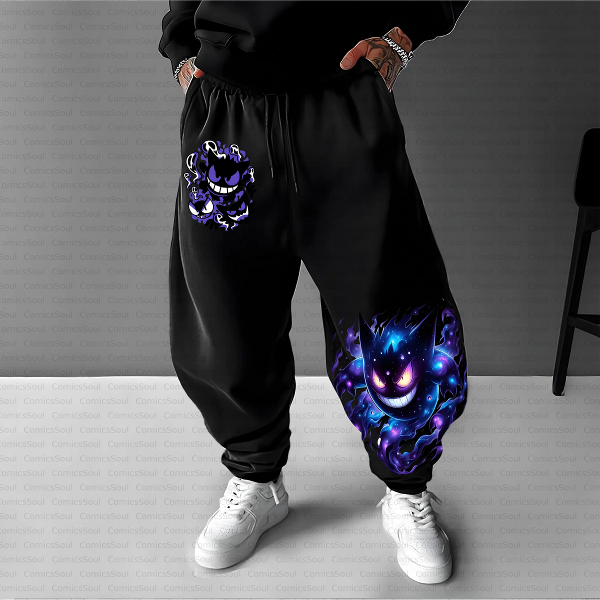 PKM-Unisex Casual Anime Streetwear Pant