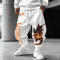 PKM-Unisex Anime Inspired Vintage Plush Pants