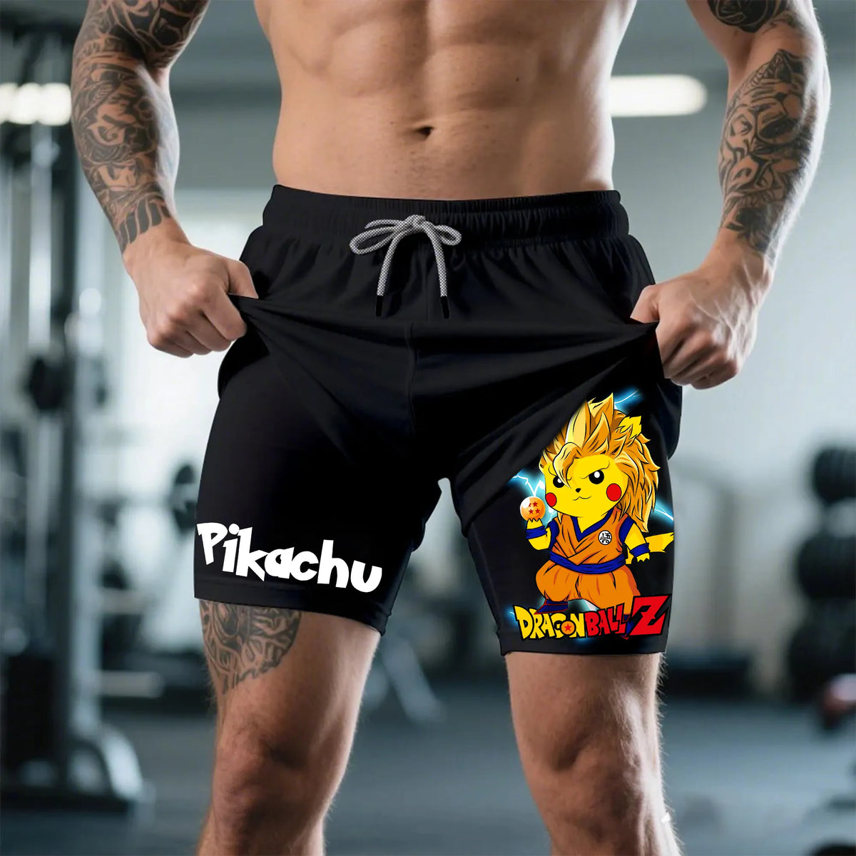 PKM-Unisex Casual Anime Streetwear Shorts 丨Pikachu