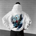PKM-Unisex Anime Graphic Streetwear Vintage Plush Hoodie