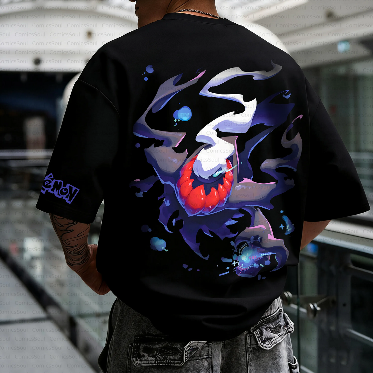 PKM-Unisex Anime Inspired Vintage T-Shirt